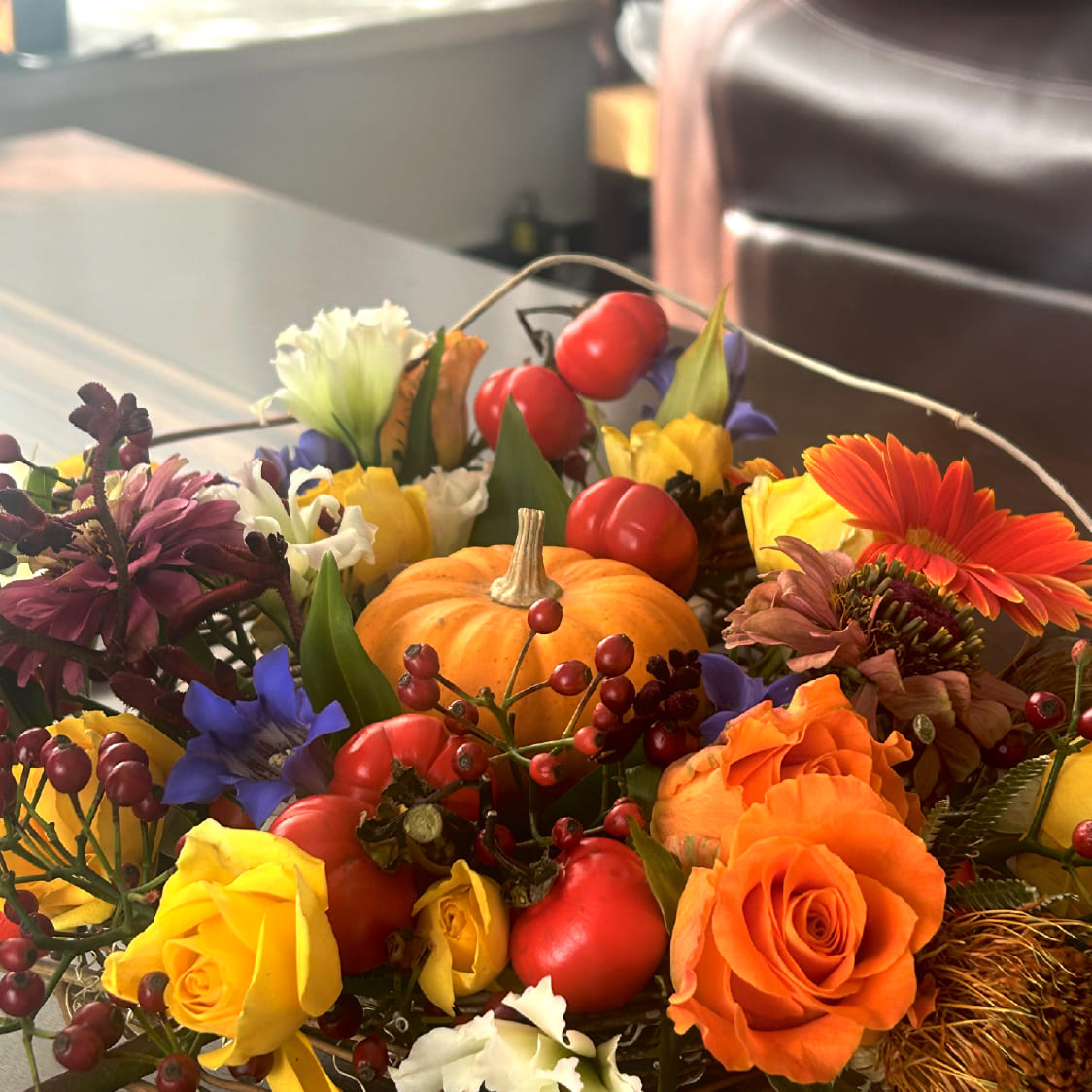 ハロウィーンアレンジメント