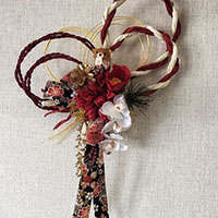 戌年・しめ縄リース