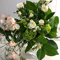 バンブーの花どめ