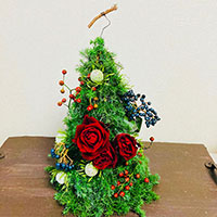 クリスマスツリーアレンジメント