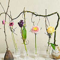 花のペンダント