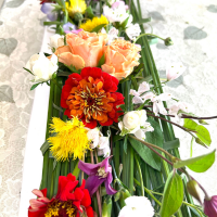 テーブルの花II